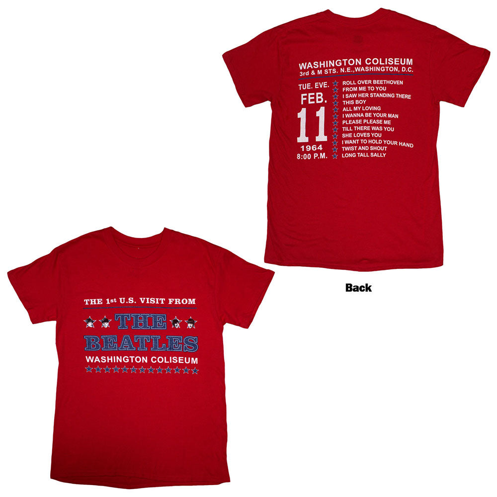 The Beatles Washington '64 Stars Setlist [T-Shirt]