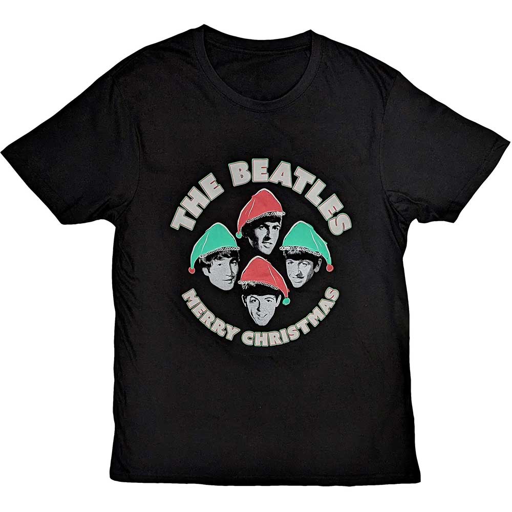 The Beatles - Xmas Hats [T-Shirt]