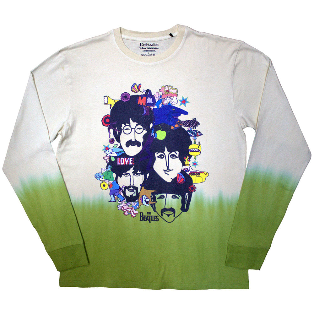 The Beatles Yellow Submarine Heads Collage [T-Shirt]