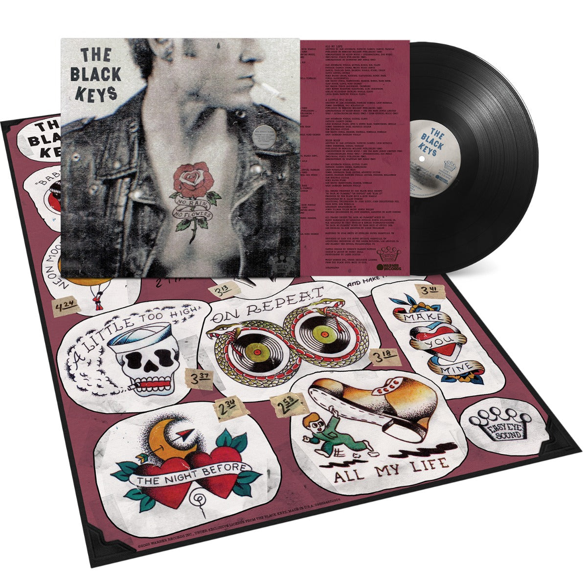 No Rain, No Flowers ( Black Vinyl w/Poster) [Vinyl]