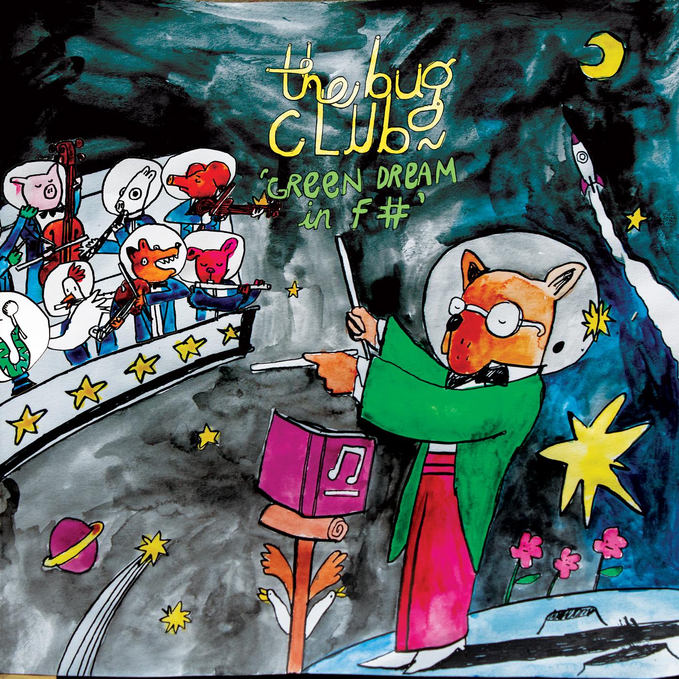 The Bug Club - Sueño verde en fa sostenido (VINILO ORQUÍDEA) [Vinilo]