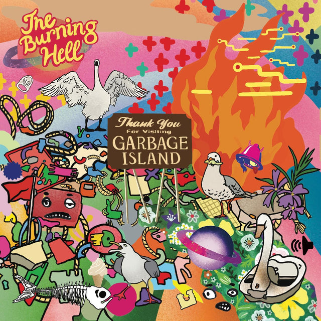 The Burning Hell - Garbage Island (VINILO ECO-MIX DE COLORES AL AZAR) [Vinilo]