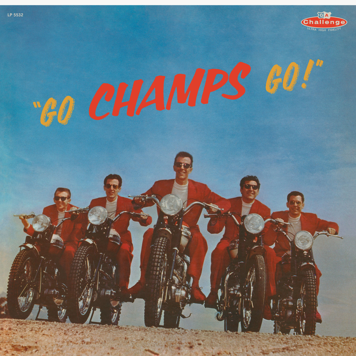 The Champs - Go, Champs, Go! (VINILO ORO LIMITADO) [Vinilo]