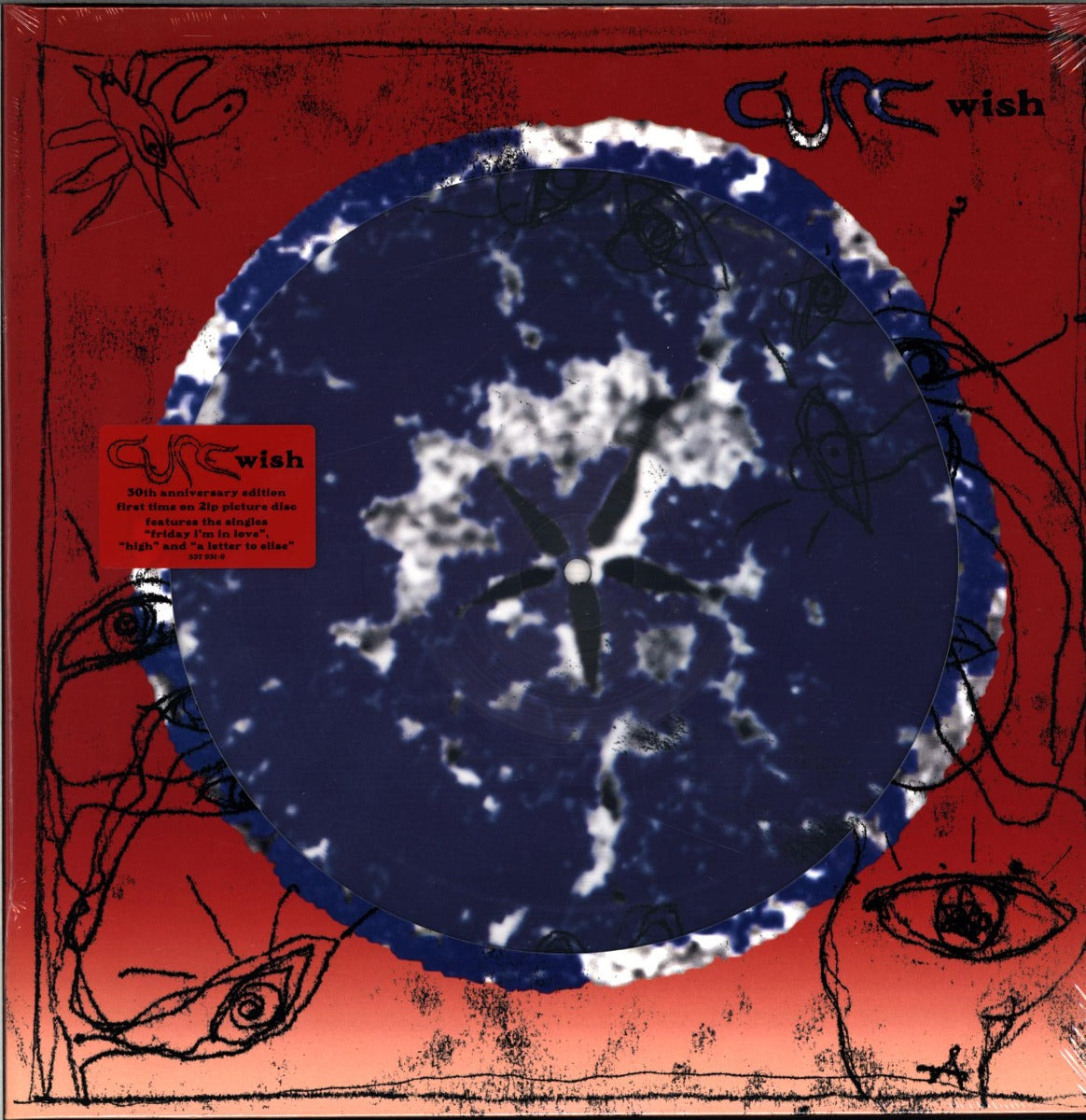 The Cure - Wish (Edición del 30.º aniversario) (Vinilo con imagen exclusiva de RSD) (2 LP) [Vinilo]