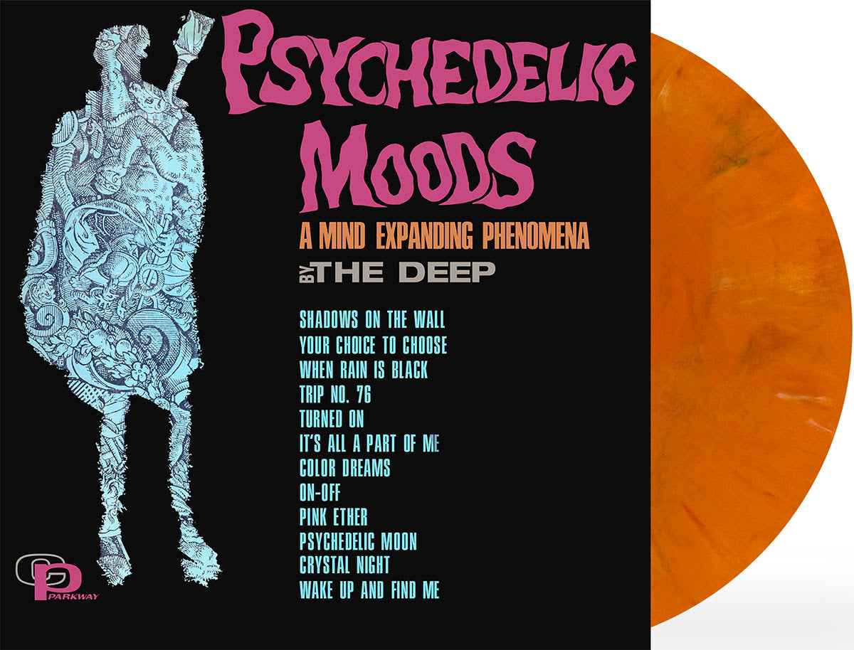 The Deep - Psychedelic Moods (Indie Exclusive) [Eco-Mix Orange Vinyl] [Vinyl]