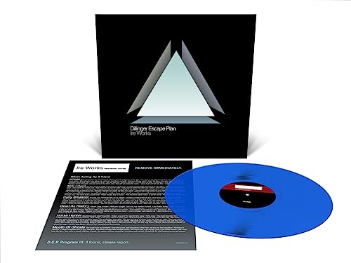 El plan de escape de Dillinger - Ire Works (vinilo transparente, azul) [Vinilo]