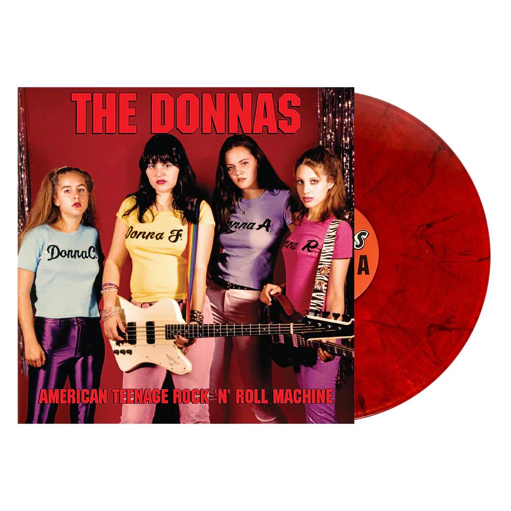 The Donnas American Teenage Rock 'N' Roll Machine (Orange/Black) Vinyl - Paladin Vinyl