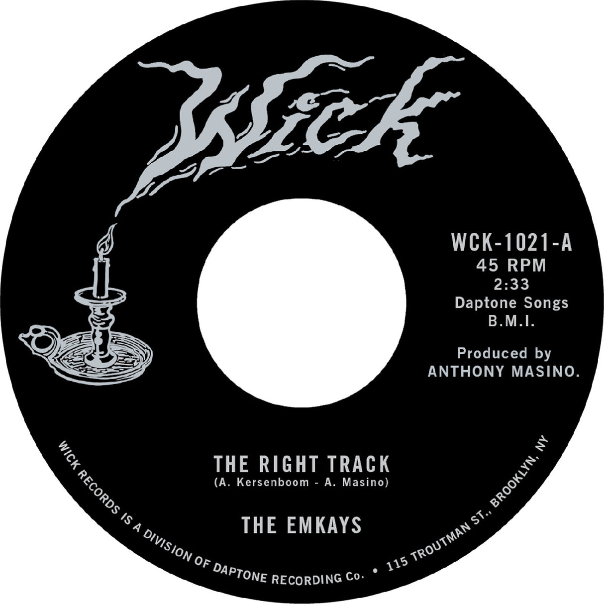 The Emkays - The Right Track b/w Hazlo realidad [Vinilo]