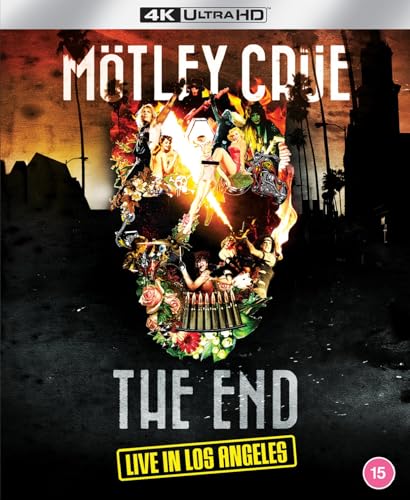 Mötley Crüe - El fin: En directo desde Los Ángeles [Blu-ray UHD 4K] [DVD]