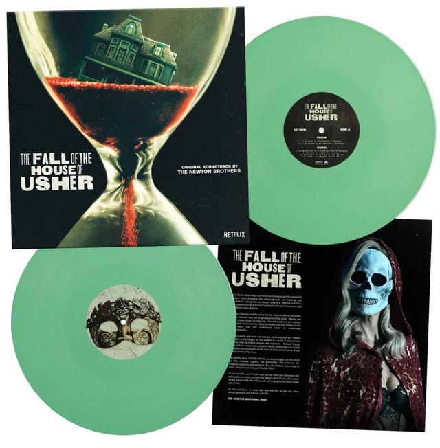 THE NEWTON BROTHERS - The Fall Of The House Of Usher Original Series Soundtrack (2LP Green) [Vinyl]