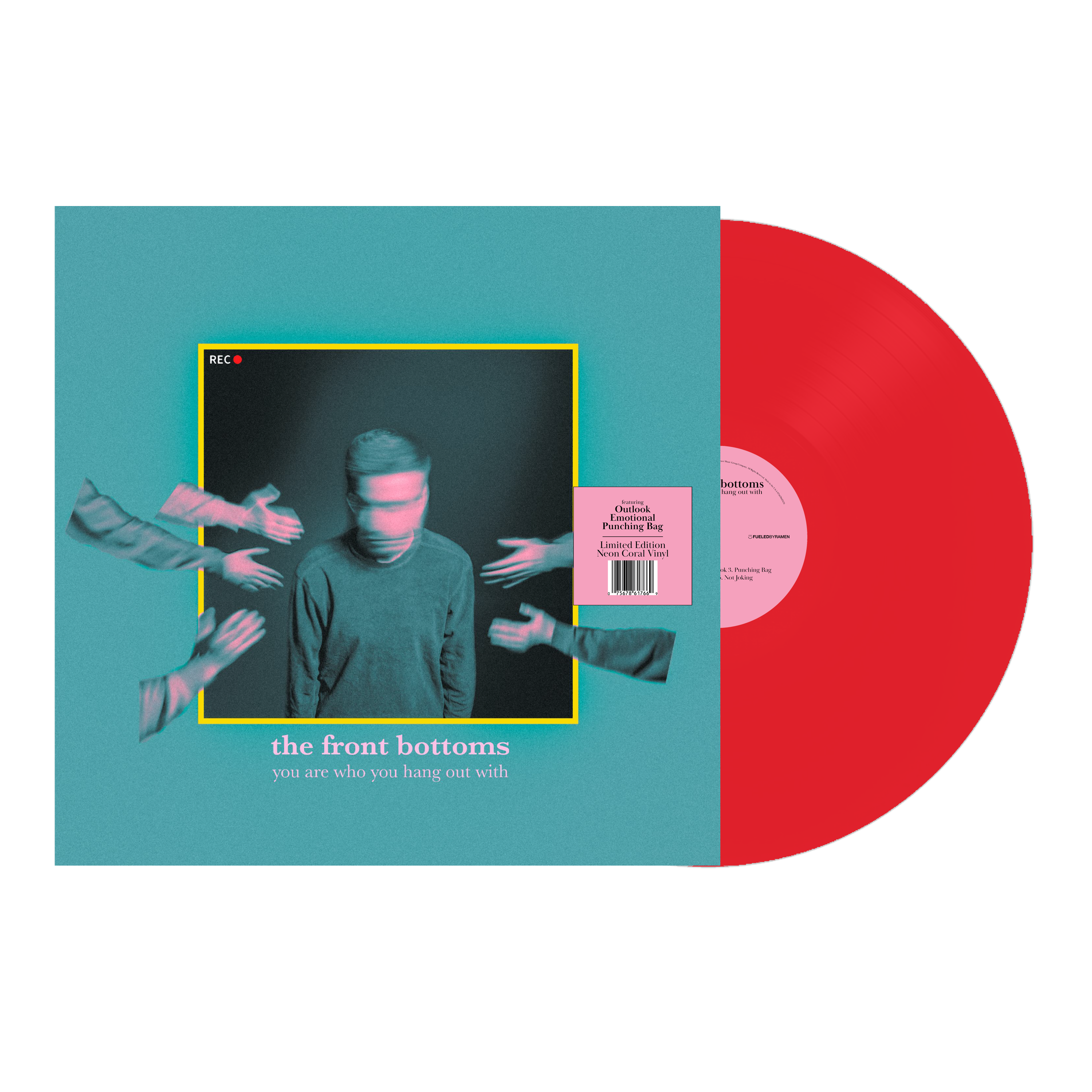 The Front Bottoms - You Are Who You Hang Out With (Neon Coral Indie Exclusive) [Vinyl] - Paladin Vinyl