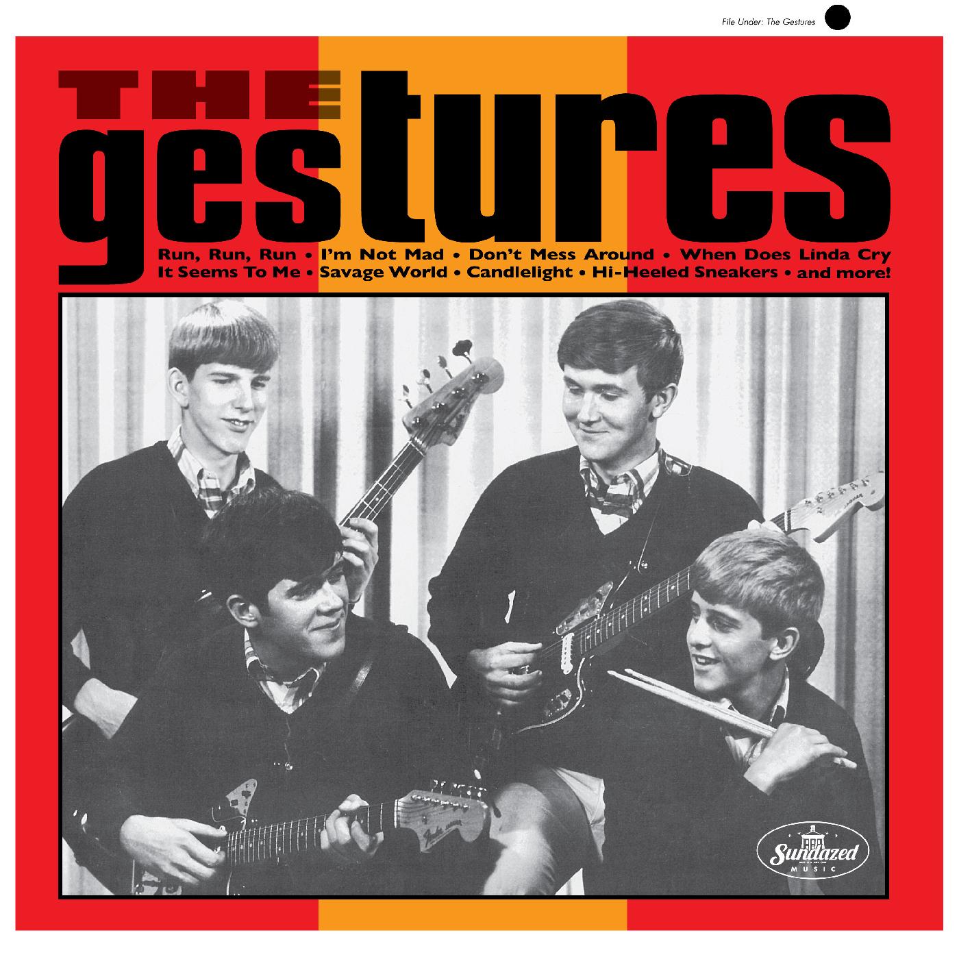 The Gestures (ORANGE VINYL) [Vinyl] - Paladin Vinyl