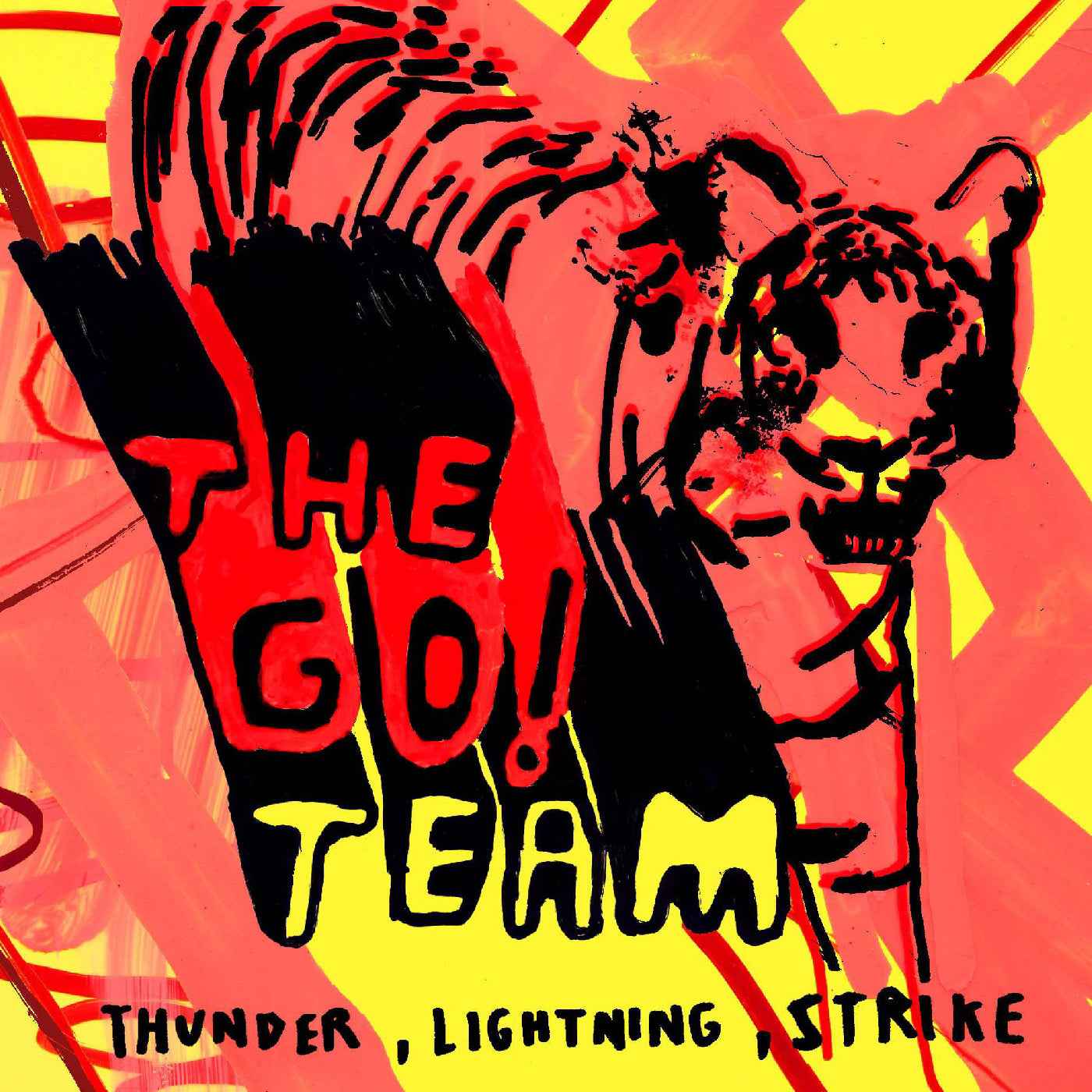 The Go! Team - Thunder, Lightning, Strike (Indie Exclusive, Translucent Red Vinyl) [Vinyl]