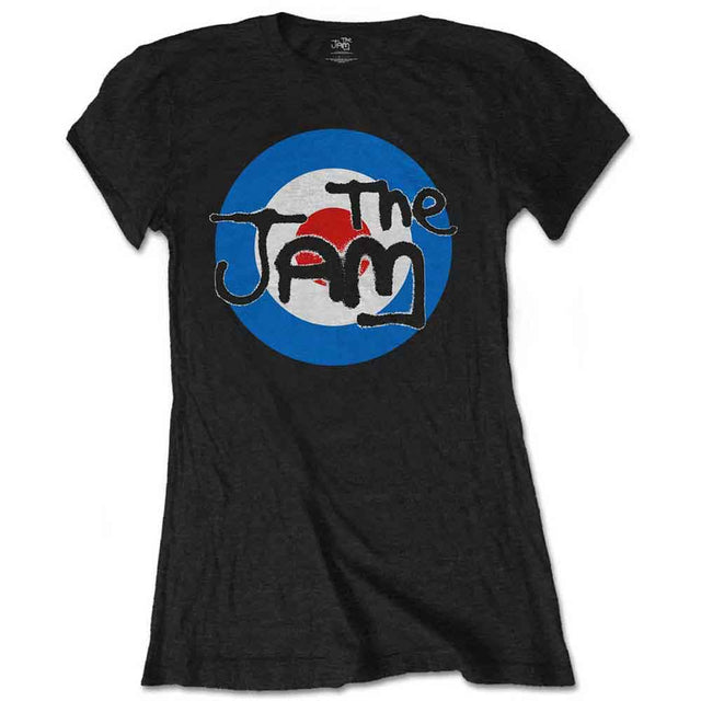 The Jam - Camiseta de manga corta con el logotipo de Spray Target