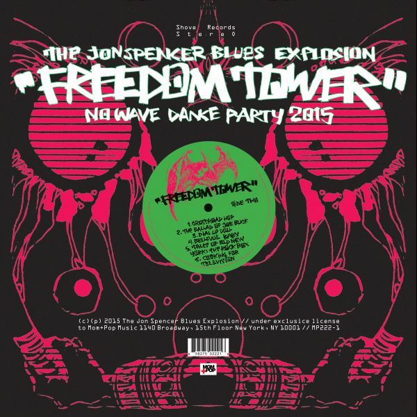 La explosión de blues de Jon Spencer - Torre de la libertad - Fiesta de baile sin olas 2015 [CD]