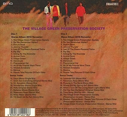 The Kinks Are The Village Green Preservation Society (Deluxe Edition, Bonus Tracks) [Import] (2 Cd's) [CD]