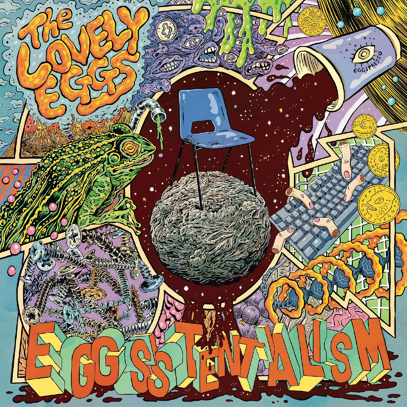 The Lovely Eggs - Eggstanceialism (VINILO VERDE MENTA) [Vinilo]