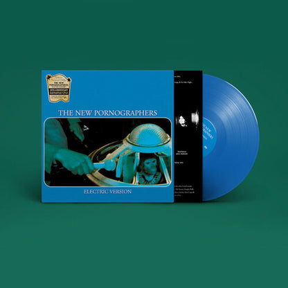 The New Pornographers Electric Version (Clear Vinyl, Blue) Vinyl - Paladin Vinyl