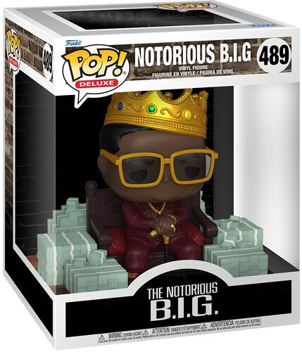 Funko POP! Deluxe: The Notorious B.I.G. (Vinyl Figure, Collectible, Deluxe Edition) [Action Figure]
