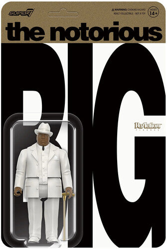 Super7 - The Notorious B.I.G. - ReAction Wave 3 - Biggie In Suit (Collectible, Figure, Action Figure) [Action Figure]