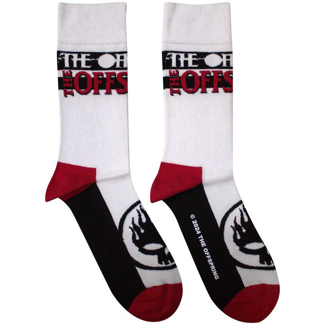 The Offspring - Flaming Skull Logo [Socks]