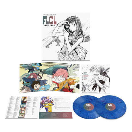 The Pillows - FLCL Season 1 Vol. 2 - Drama Album (Colored Vinyl, BlueMarble, Gatefold LP Jacket) (2 Lp's) [Vinyl]