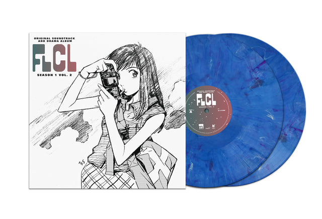 The Pillows - FLCL Season 1 Vol. 2 - Drama Album (Colored Vinyl, BlueMarble, Gatefold LP Jacket) (2 Lp's) [Vinyl]