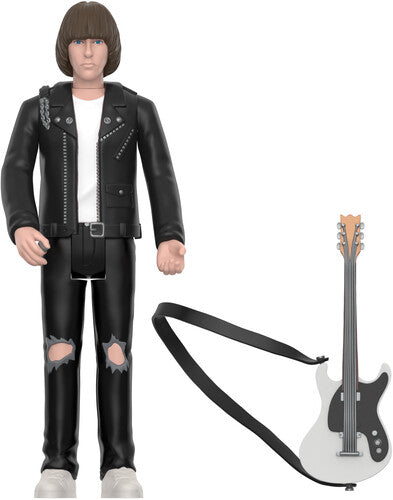 The Ramones - Super7 - Johnny Ramone - Reaction Figures - Johnny Ramone (White Shirt) (Collectible, Figure, Action Figure) [Action Figure]