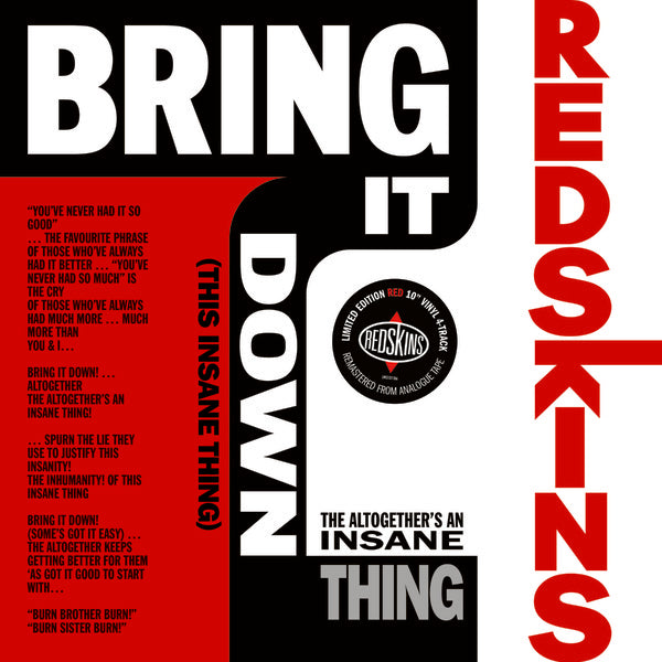 Bring It Down (This Insane Thing) [Vinyl]