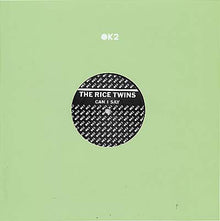 THE RICE TWINS - Can I Say [Vinyl]