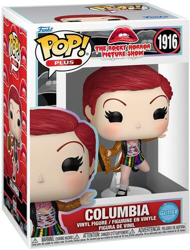 Funko POP! Plus: Rocky Horror Picture Show - Columbia (Glitter) (Vinyl Figure, Collectible) [Action Figure]