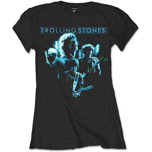 The Rolling Stones - Band Glow [Camiseta de manga corta]