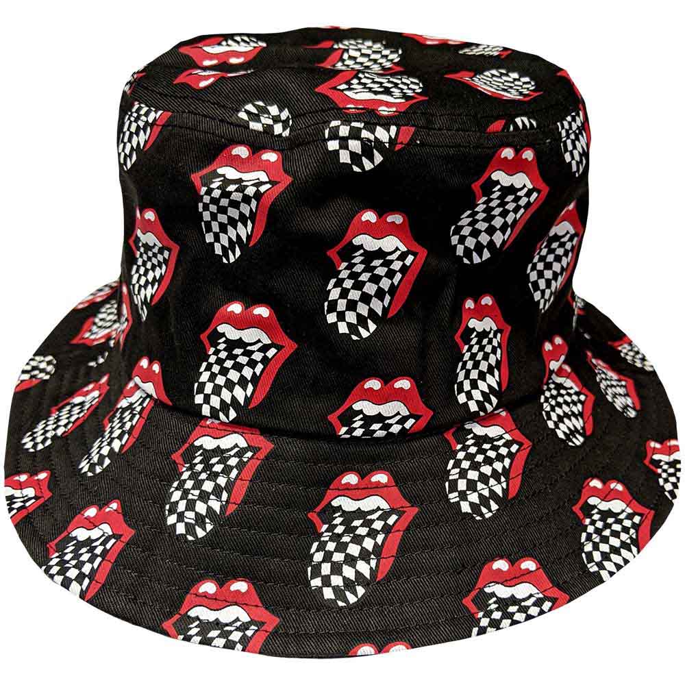 The Rolling Stones - Patrón de lengüeta de cuadros [Gorra]