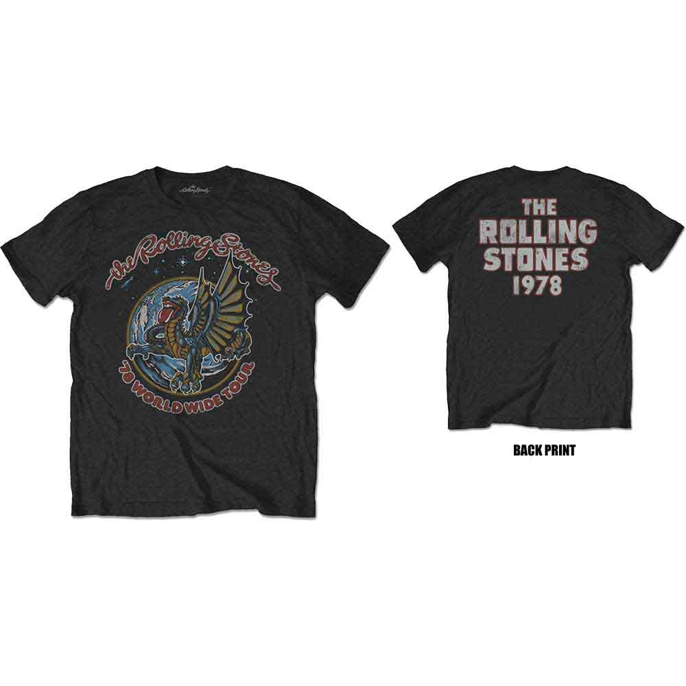 Camiseta de los Rolling Stones Dragon '78