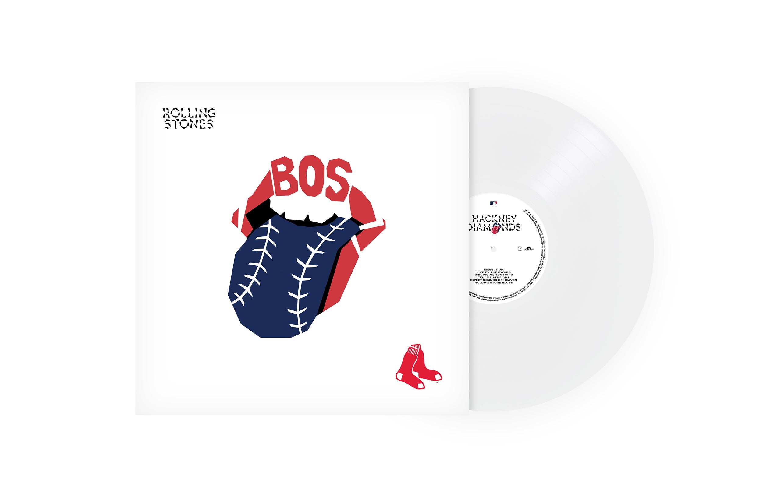 Los Rolling Stones - Hackney Diamonds [LP de los Boston Red Sox] [Vinilo]