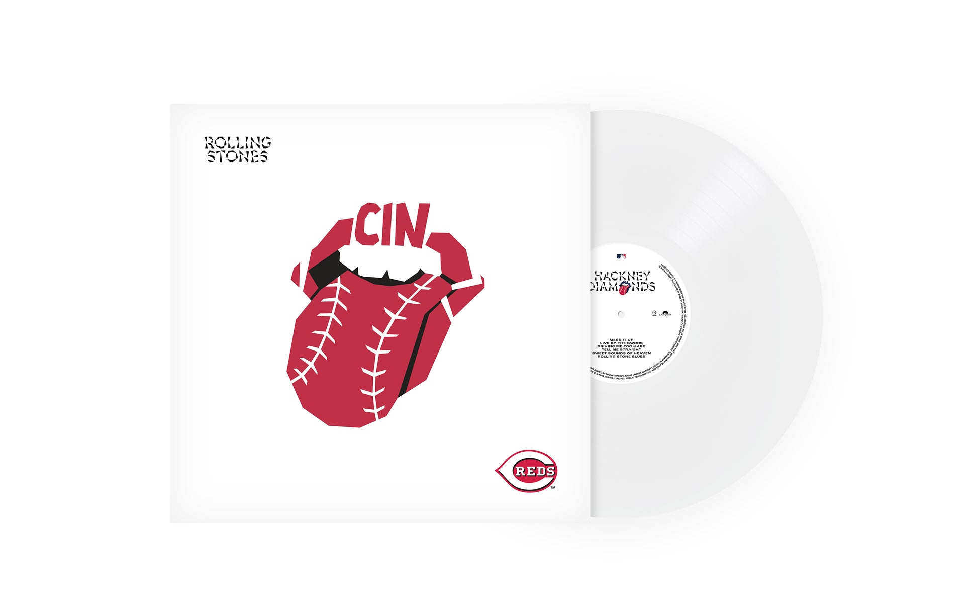 The Rolling Stones - Hackney Diamonds [Cincinnati Reds LP] [Vinyl] - Paladin Vinyl