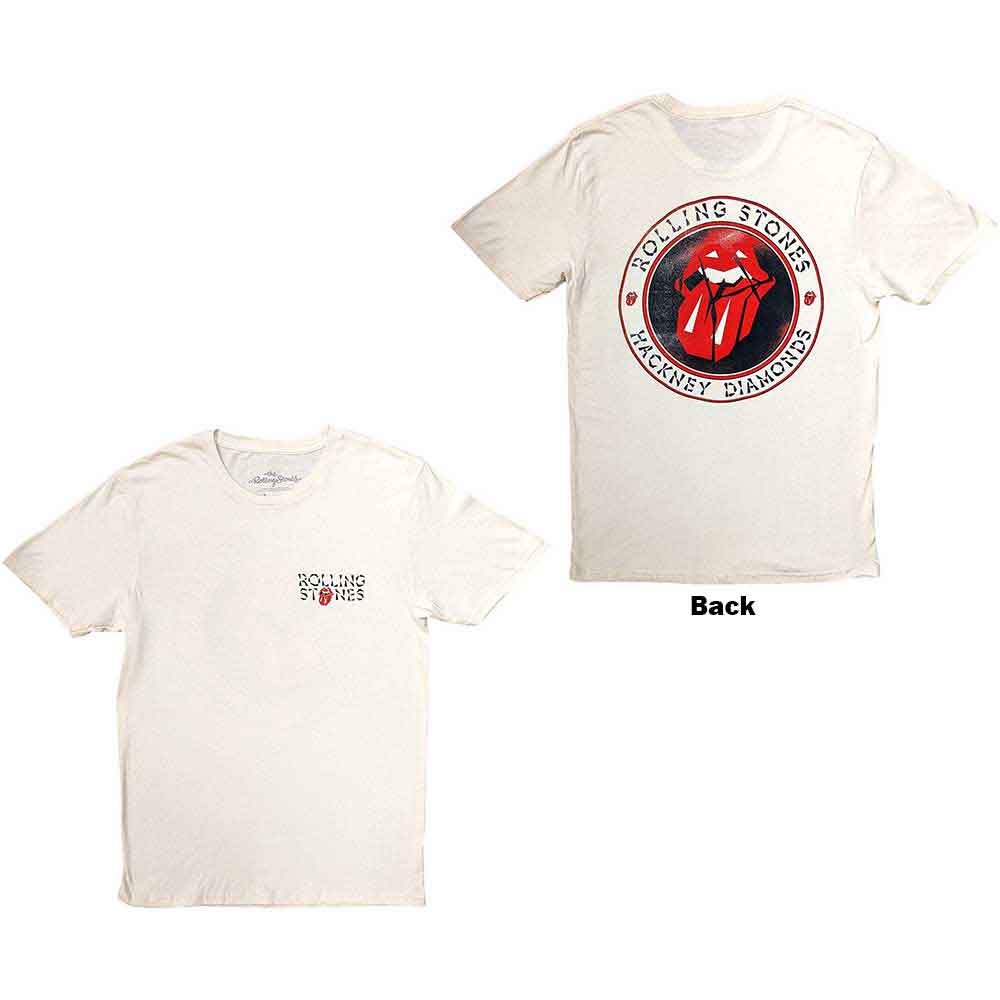 Camiseta de los Rolling Stones con la etiqueta Circle de Hackney Diamonds