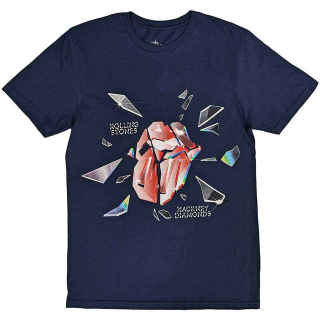 Camiseta de los Rolling Stones con la explosión de diamantes en Hackney