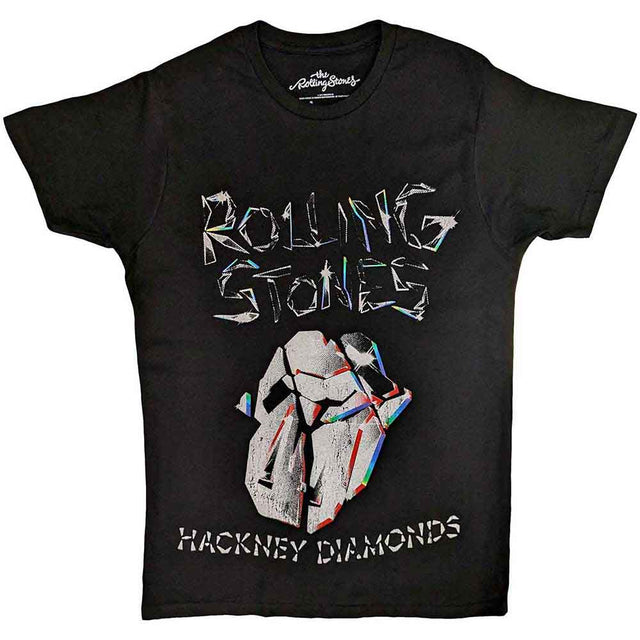 The Rolling Stones - Hackney Diamonds Faded Logo [T-Shirt]