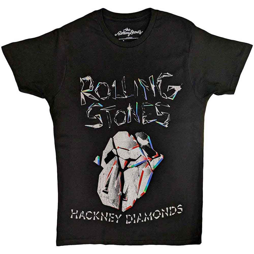 Camiseta con el logotipo descolorido de Hackney Diamonds de The Rolling Stones