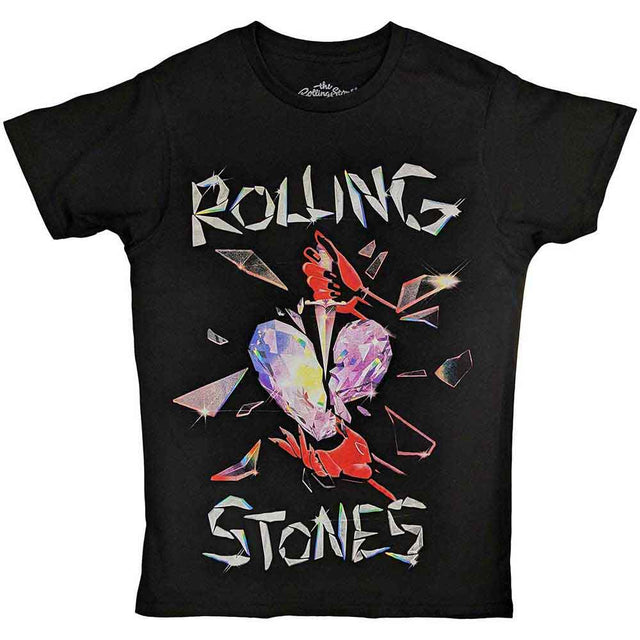 Camiseta de los Rolling Stones con el corazón de Hackney Diamonds