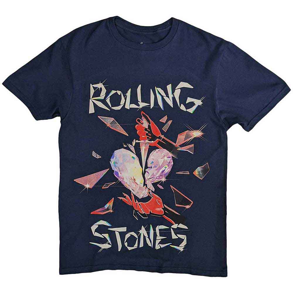 Camiseta de los Rolling Stones con el corazón de Hackney Diamonds