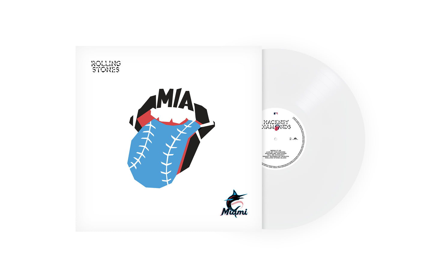 The Rolling Stones - Hackney Diamonds [Miami Marlins LP] [Vinyl] - Paladin Vinyl