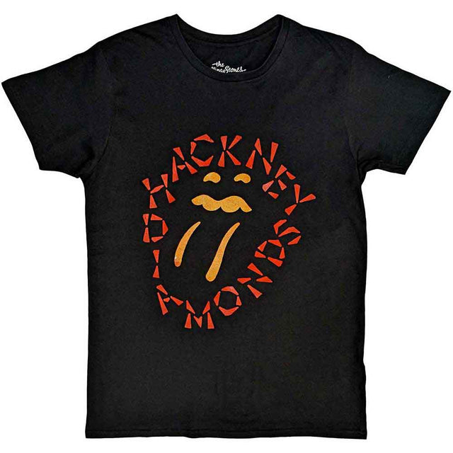 Camiseta de los Rolling Stones con la frase "Negative Tongue" de Hackney Diamonds