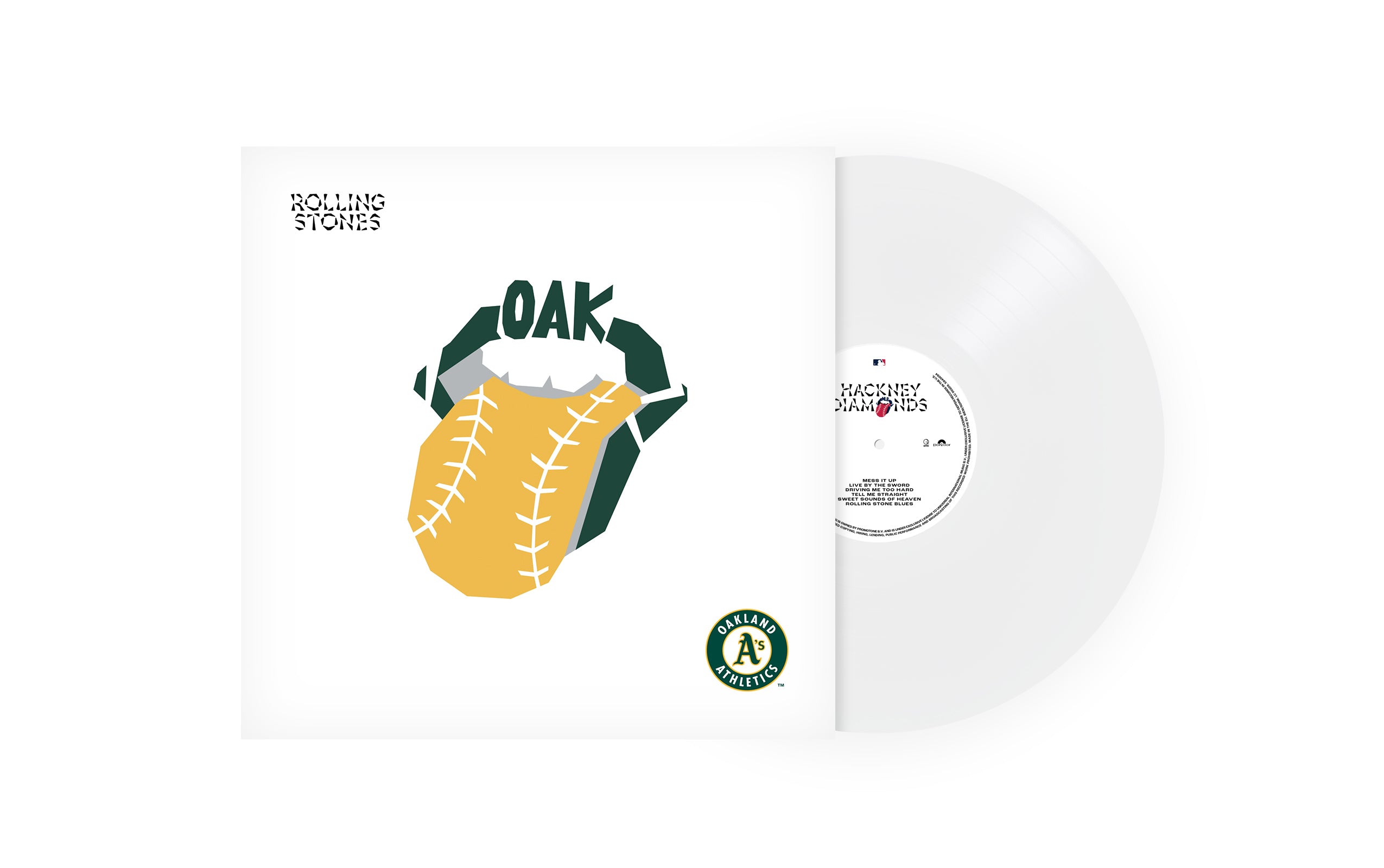 Los Rolling Stones - Hackney Diamonds [LP de Oakland Athletics] [Vinilo]