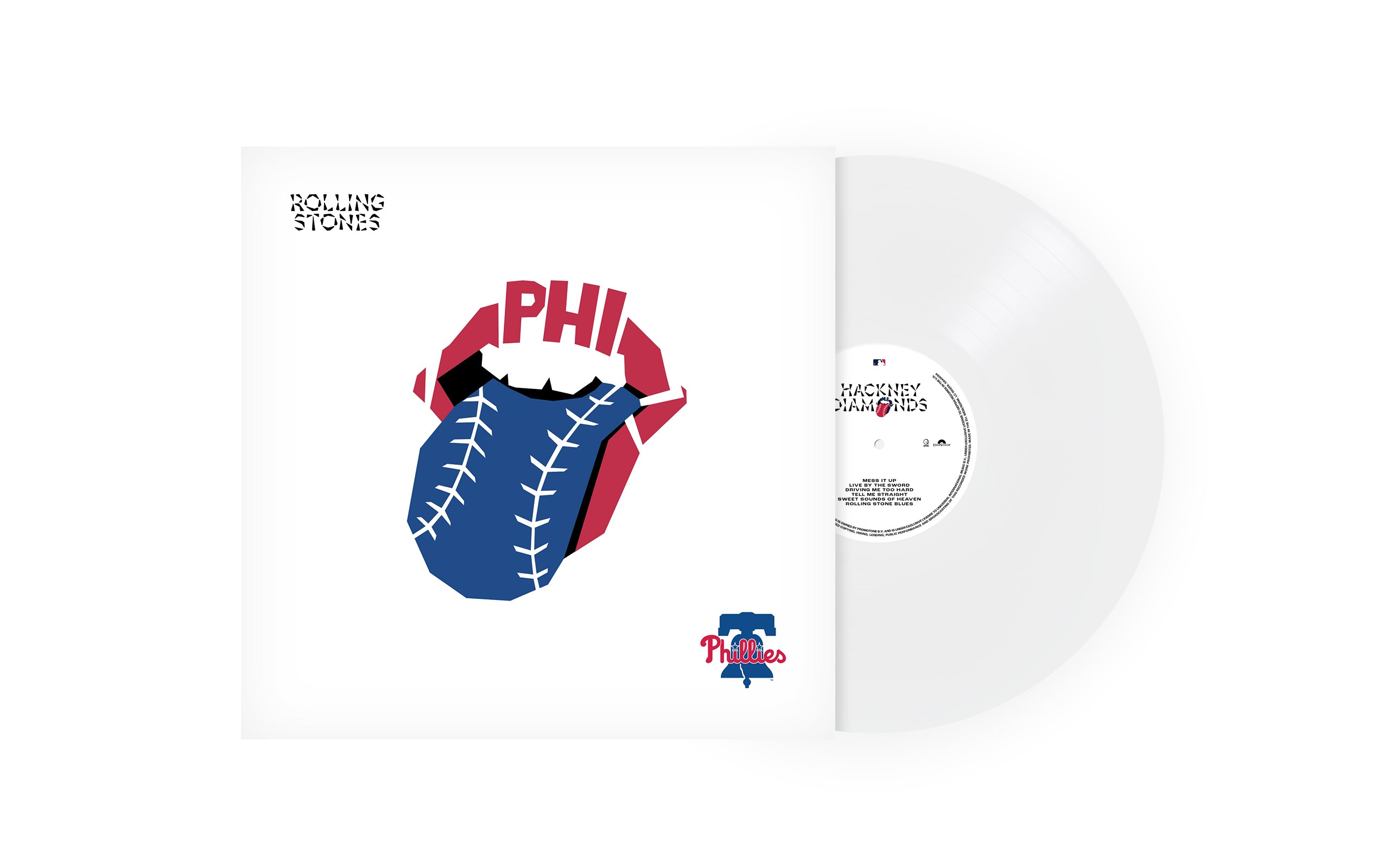 Los Rolling Stones - Hackney Diamonds [LP de los Phillies de Filadelfia] [Vinilo]