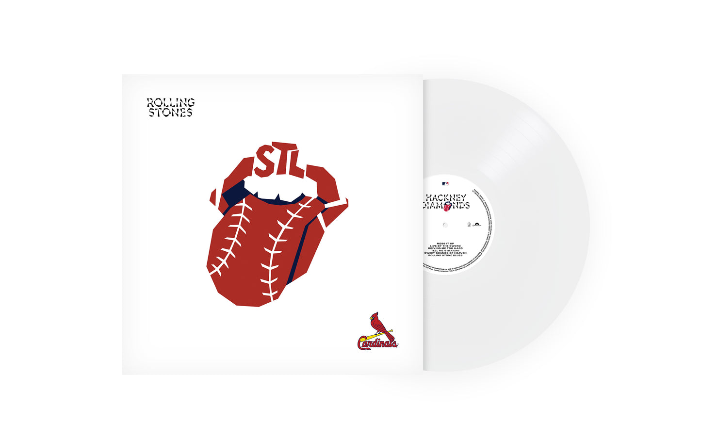 The Rolling Stones - Hackney Diamonds [St. Louis Cardinals LP] [Vinyl]