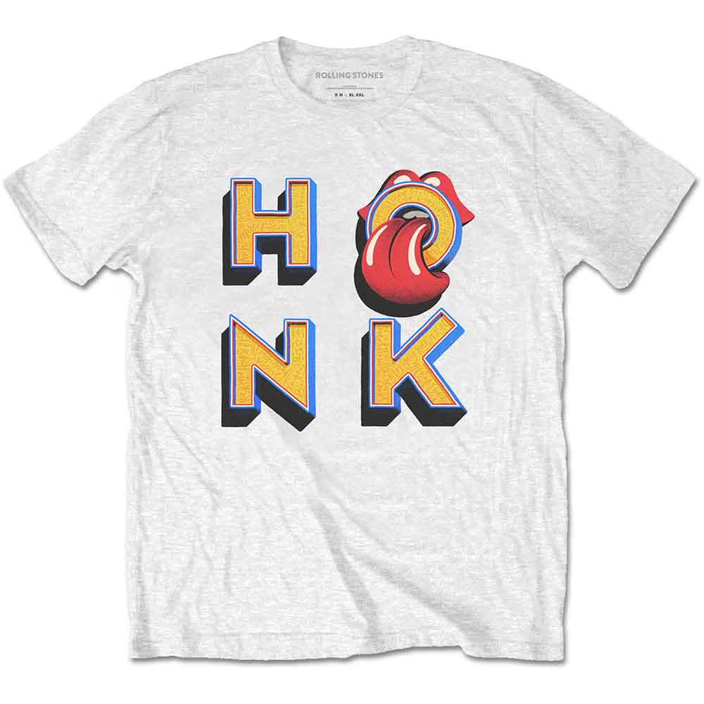 Camiseta con letras de Honk de The Rolling Stones