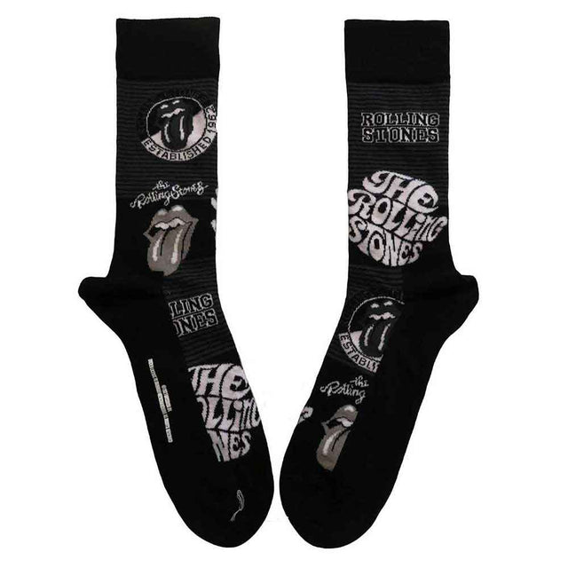 The Rolling Stones - Mono Logos [Socks]