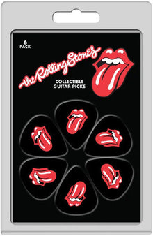 The Rolling Stones - Perri's - Rolling Stones - Tongues - Guitar Picks (6 Pack) [Guitar Picks]